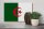 Holzschild Flagge Algeriens 30x20cm Flag of Algeria