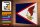 Holzschild Flagge 30x20cm Flag of American Samoa