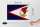 Holzschild Flagge 30x20cm Flag of American Samoa