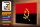 Holzschild Flagge Angolas 30x20cm Flag of Angola