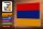 Holzschild Flagge Armenien 30x20cm Flag of Armenia
