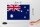 Holzschild Flagge Australien 30x20cm Flag of Australia