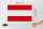 Holzschild Flagge Österreich 30x20cm Flag of Austria