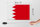 Holzschild Flagge Bahrains 30x20cm Flag of Bahrain