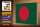 Holzschild Flagge Bangladesch 30x20cm Flag of Bangladesh
