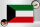 Holzschild Flagge Kuwaits 30x20cm Flag of Kuwait