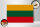 Holzschild Flagge Litauens 30x20cm Flag of Lithuania