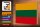 Holzschild Flagge Litauens 30x20cm Flag of Lithuania