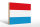 Holzschild Flagge Luxemburgs 30x20cm Flag of Luxembourg