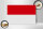 Holzschild Flagge Monacos 30x20cm Flag of Monaco