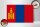 Holzschild Flagge Mongolei 30x20cm Flag of Mongolia