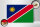 Holzschild Flagge Namibias 30x20cm Flag of Namibia