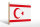 Holzschild Flagge Nordzypern 30x20cm Flag Northern Cyprus