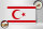 Holzschild Flagge Nordzypern 30x20cm Flag Northern Cyprus