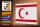 Holzschild Flagge Nordzypern 30x20cm Flag Northern Cyprus