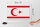 Holzschild Flagge Nordzypern 30x20cm Flag Northern Cyprus