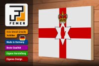 Holzschild Flagge Nordirland 30x20cm Flag Northern Ireland