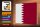 Holzschild Flagge Katars 30x20cm Flag of Qatar