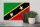Holzschild Flagge St. Kitts und Nevis 30x20cm Saint Kitts