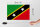 Holzschild Flagge St. Kitts und Nevis 30x20cm Saint Kitts