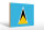 Holzschild Flagge Saint Lucias 30x20cm Flag of Saint Lucia