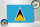 Holzschild Flagge Saint Lucias 30x20cm Flag of Saint Lucia