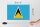 Holzschild Flagge Saint Lucias 30x20cm Flag of Saint Lucia