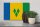 Holzschild Flagge Saint Vincent und Grenadinen 30x20cm