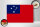 Holzschild Flagge Samoas 30x20cm Flag of Samoa