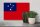 Holzschild Flagge Samoas 30x20cm Flag of Samoa