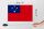 Holzschild Flagge Samoas 30x20cm Flag of Samoa