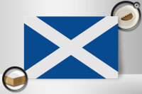Holzschild Flagge Schottlands 30x20cm Flag of Scotland