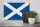 Holzschild Flagge Schottlands 30x20cm Flag of Scotland