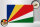 Holzschild Flagge Seychellen 30x20cm Flag of Seychelles
