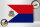 Holzschild Flagge Sint Maartens 30x20cm Flag Sint Maarten