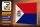 Holzschild Flagge Sint Maartens 30x20cm Flag Sint Maarten