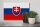 Holzschild Flagge Slowakei 30x20cm Flag of Slovakia