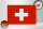 Holzschild Flagge Schweiz 30x20cm Flag of Switzerland