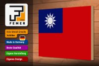 Holzschild Flagge China 30x20cm Flag of Taiwan