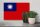 Holzschild Flagge China 30x20cm Flag of Taiwan