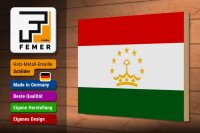 Holzschild Flagge Tadschikistan 30x20cm Flag of Tajikistan