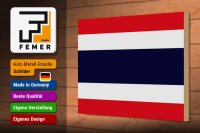Holzschild Flagge Thailands 30x20cm Flag of Thailand