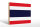 Holzschild Flagge Thailands 30x20cm Flag of Thailand
