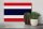 Holzschild Flagge Thailands 30x20cm Flag of Thailand