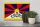 Holzschild Flagge Tibets 30x20cm Flag of Tibet