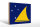 Holzschild Flagge Tokelaus 30x20cm Flag of Tokelau