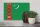 Holzschild Flagge Turkmenistans 30x20cm Flag Turkmenistan