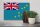 Holzschild Flagge Tuvalus 30x20cm Flag of Tuvalu