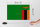 Holzschild Flagge Sambias 30x20cm Flag of Zambia