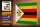 Holzschild Flagge Simbabwes 30x20cm Flag of Zimbabwe